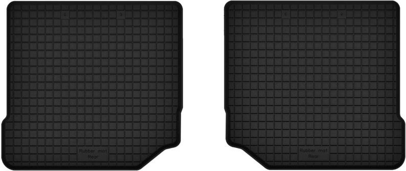 Hintere Gummifußmatten (2 Stück), universell passend für: Volkswagen New Beetle Coupé, Cabrio (1997-2020)