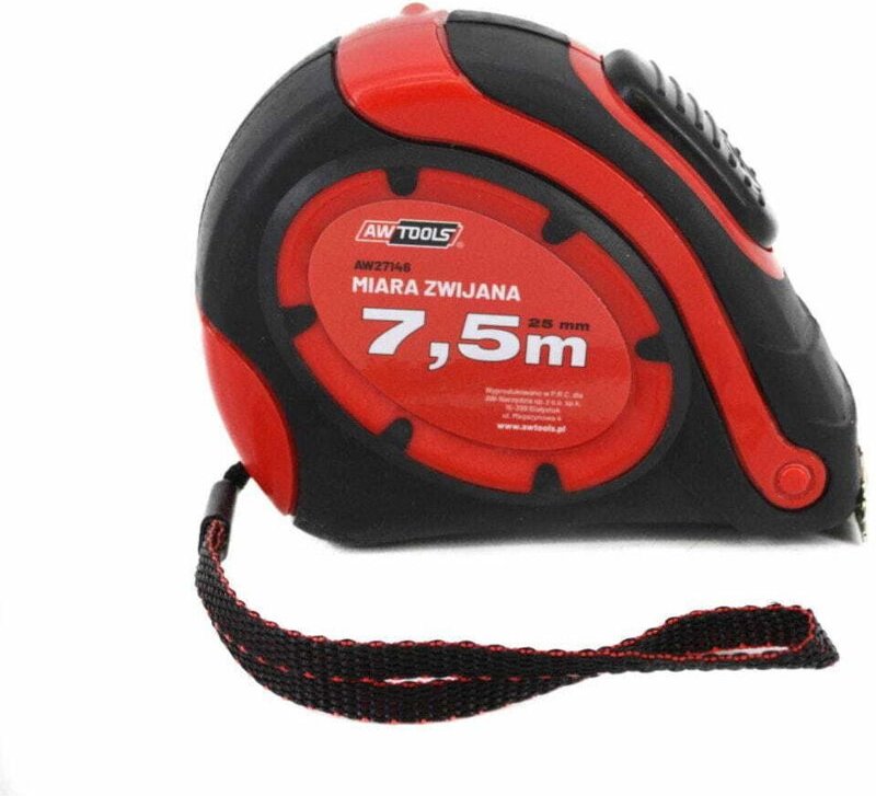 AWTOOLS MAGNETISCHES ROLLBAND 7,5 m/25 mm