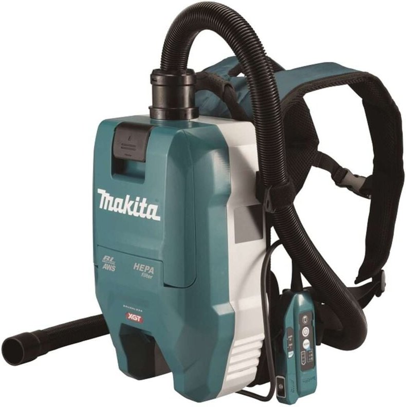 Makita - Werkzeug - 40V Akku-Rucksackstaubsauger, Volumen 2 l, ohne Akku und Ladegerät VC009GZ01