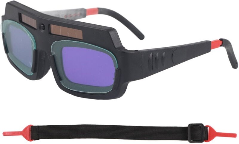 Zoternen - Solar Auto Darkening Schweißbrille Anti-Strahlung Schutzbrille Einstellbare Schweißer Schutz
