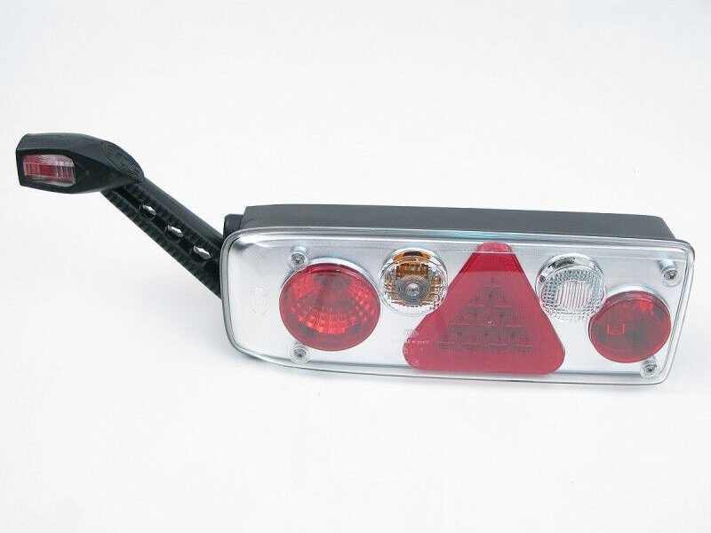 Rücklicht Krone Kogel Ecostar-III Links, mit Steckdose und LED-Licht