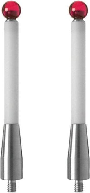 Tlily - 2 StüCk -Taststift, 6 mm Kugelspitze, -Kontaktsonden, KeramikschäFte, SondenprüFzubehöR für Renishaw A-5000-3709