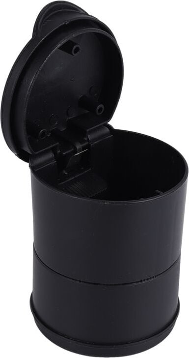 Tlily - Schwarze Zigarette Selbstausloeschende Aschenbecher Tragbare Hause Auto Automatisch Halter