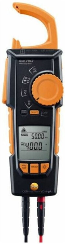 770-2 Stromzange, Hand-Multimeter digital cat iii 1000 v, cat iv 600 v Anzeige (Counts): 400 - Testo