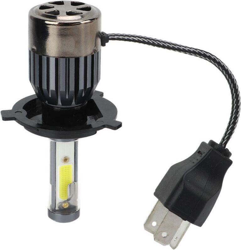 Motorrad-LED-Lampe, 30W 12V 4000LM Motorrad-Scheinwerferlampe, superhelles Abblendlicht, wasserdichte LED-Lampe.