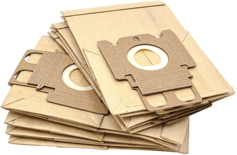 10x Staubsaugerbeutel kompatibel mit Miele S150, S151, S152, S153, S154 Staubsauger - Papier, Typ k, 21cm x 13,2cm, Sand...