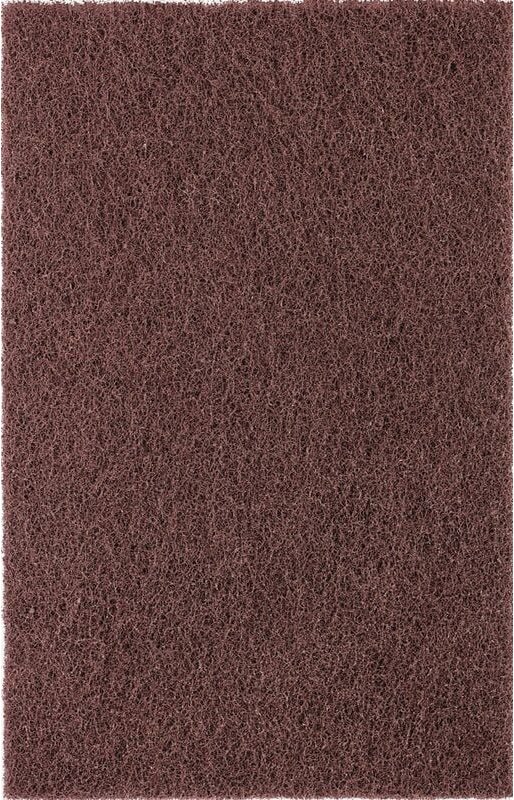 Handpad polinox L224xB154mm sehr grob 80 rotbraun Pferd