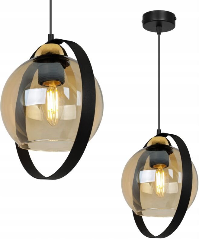 Moderne Hängelampe Glasringlampe