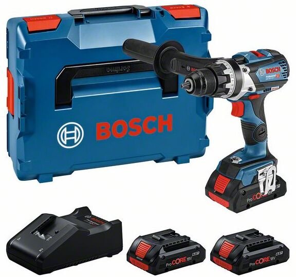 Akku-Bohrschrauber gsr 18V-110 c 3x 4,0 Ah ProCore Akku + Lader in l-boxx - Bosch
