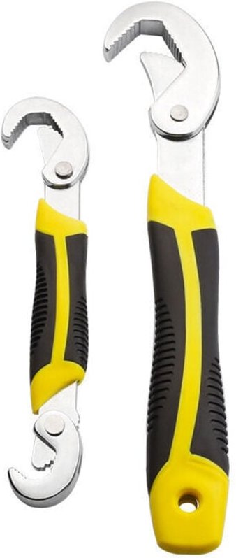 2-teiliger Universal-Maulschlüssel, verstellbarer Schraubenschlüssel, Multi-Werkzeug-Set, verstellbar, automatische Entr...