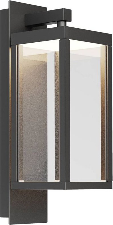 Lucande - led Wandleuchte außen 'Ferdinand' aus Aluminium von