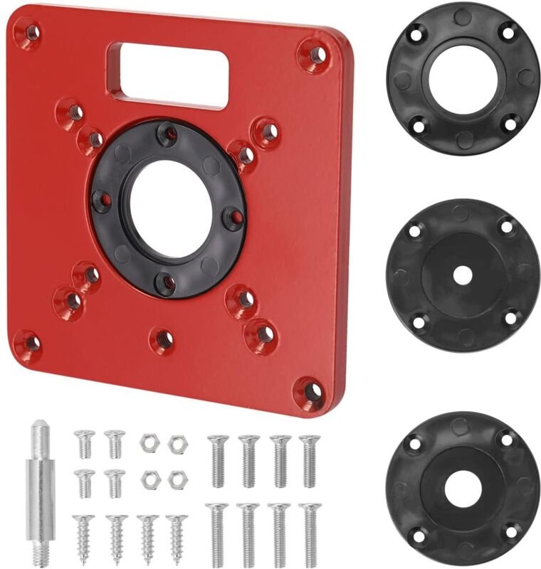 Multifunktionale Router-Tisch-Einlegeplatte, Holzbearbeitungsbänke, Aluminium-Holzschneider-Modelle, Graviermaschine