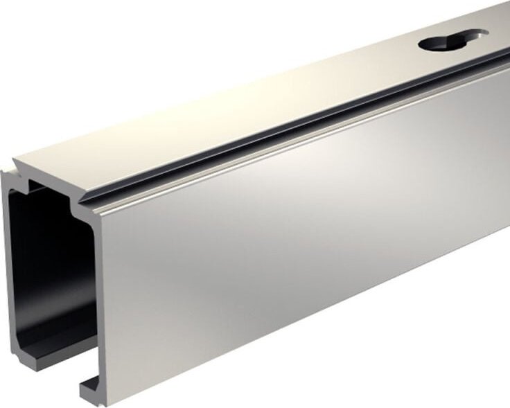 Laufschiene Aluminium 155 cm für Schiebetürbeschlag slid'up 1000, für Schiebetüren, Holztüren