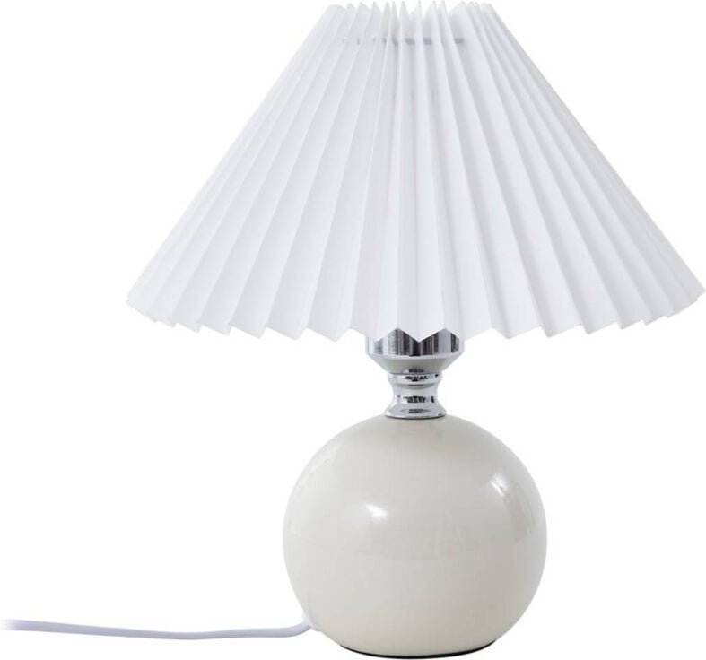 Tischlampe 'Kerimi' aus Keramik für Schlafzimmer von Lindby