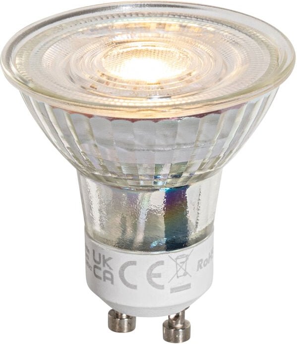 GU10 50mm LED-Glühbirne klar 1W 80 lm 2200K