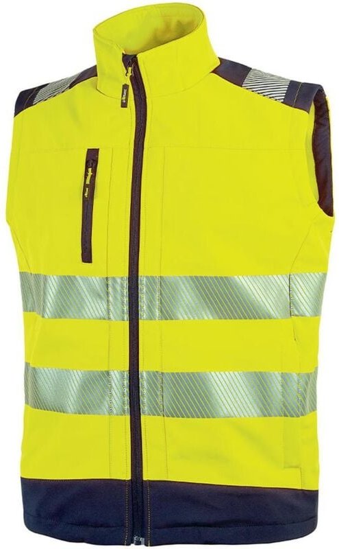 Dany Warnschutz-Arbeitsweste - s - Gelb - U-power