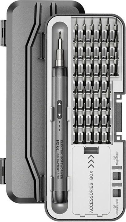 Elektrischer Schraubendreher-Satz, Präzisions-Elektrowerkzeug-Set, wiederaufladbar, kabellos, Mini, für die Reparatur vo...