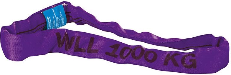 Runde Polyesterseile zum Heben von 1 Tonne 3 m Fervi 3/1000