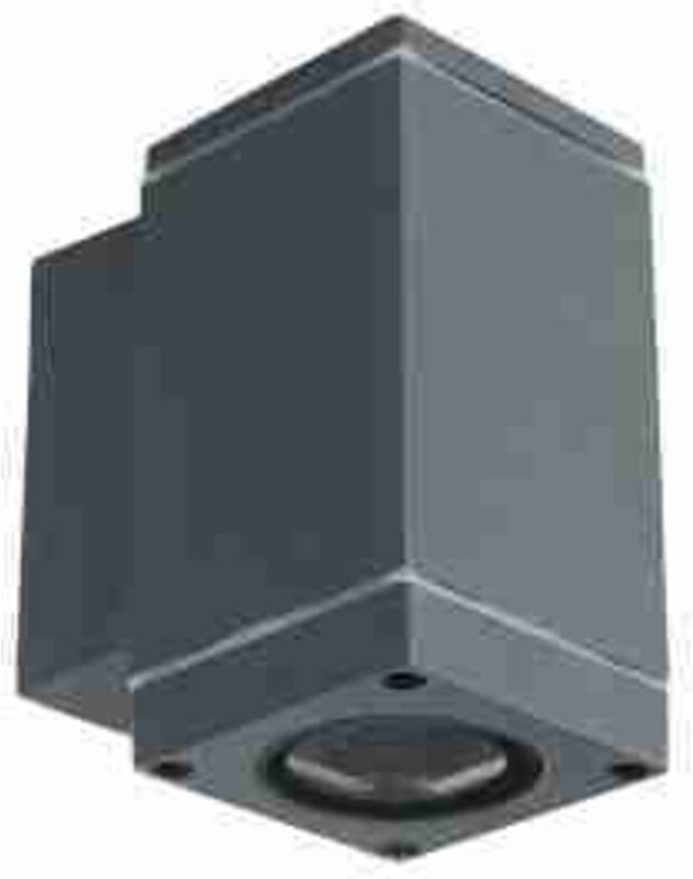 LED8626 VT-841 11W LED Wandleuchte Mit Bridgelux Chip Grau 3000K Quadratisch