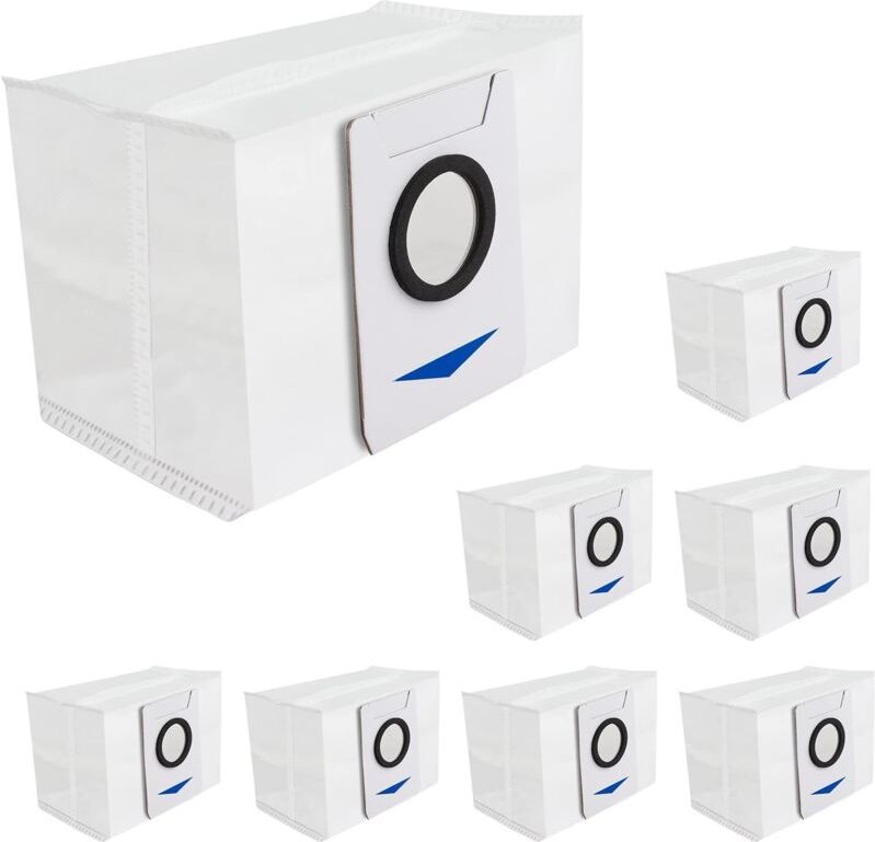 Anwendbar kompatibel mit Ecovacs Deebot X1 Omni / X1 Plus / T10 Plus – 10er-Pack austauschbarer Staubsaugerbeutel für Ec...