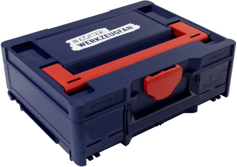 Echter Werkzeugfan Systainer³ m 137 blau / rot
