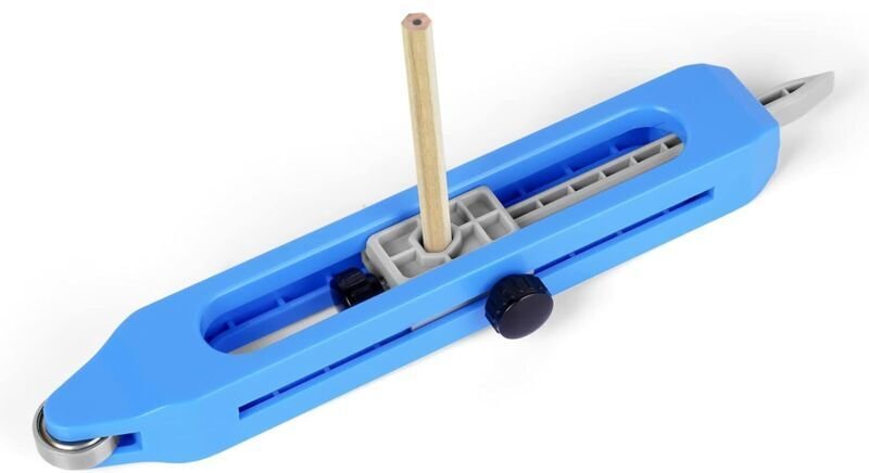 Konturenlehre mit Arretierung, Profilwerkzeug, Messlineal für Holzbearbeitung, Werkzeug zum Kopieren unregelmäßiger Kont...