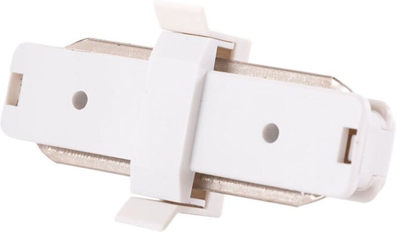 Straight Connector Einphasige Spur Weiß