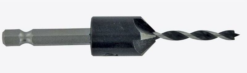 Holzbohrer und -fräser Sechskantschaft Ø6 mm Tivoly 11900620600