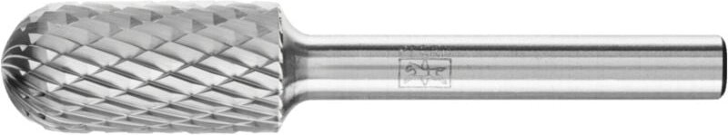 Thumbnail - Hartmetall Frässtift Walzenrund wrc ø 12x25 mm Schaft-Ø 6 mm Z3P universal mittel kreuzverzahnt - Pferd