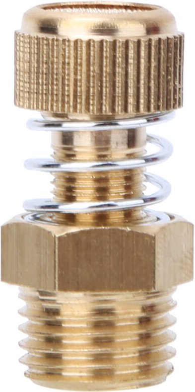 BSPT-Messing-Pneumatikschalldämpfer, Magnetventil mit Außengewinde, 1/4-Zoll-Luftauslassanschluss, 10 Stück.