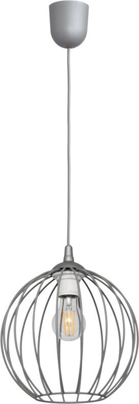 Thumbnail - Mercure Wire Frame Pendelleuchte Grau 24cm - Helam