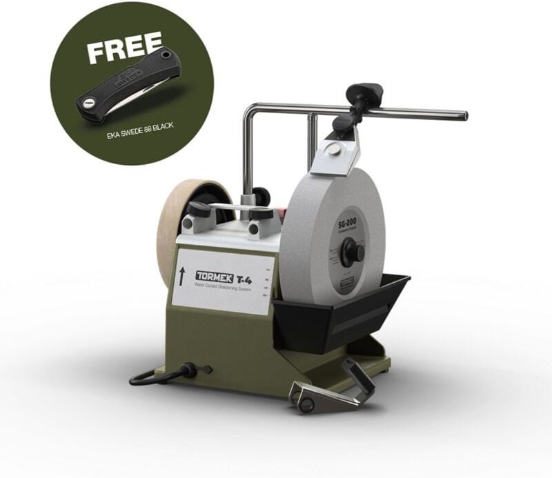 T4 Bushcraft Jägeredition SG-200 120W Schleifmaschine Axt Messer 421375/1 - Tormek