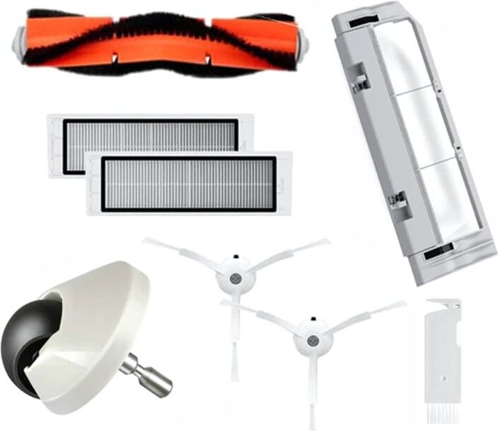 Für Xiaomi Mi Vacuum 1. Generation/2/1S, SDJQR01RR SDJQR02RR SDJQR03RR Roborock E4 E5 S4 Max Hauptseitenbürstenfilter