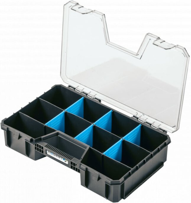 Högert Sortimentskasten mit Trennwänden für Kleinteile Modu-A