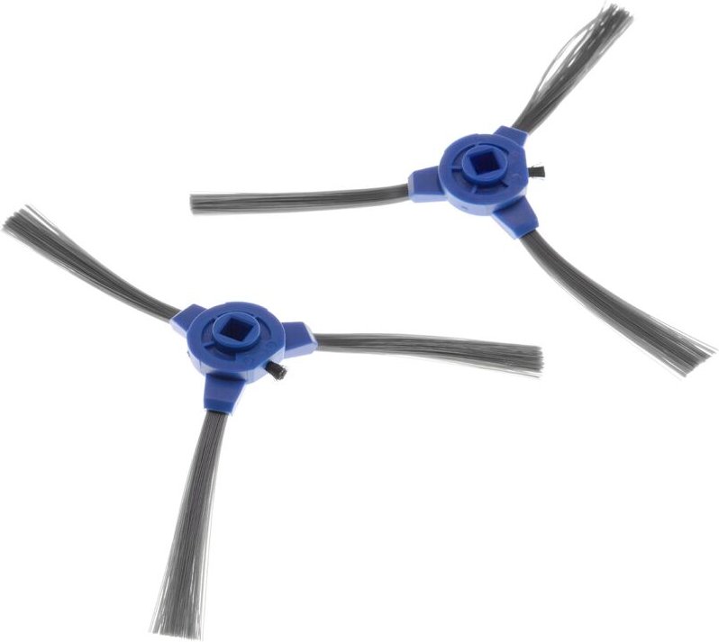 Vhbw - 2x Seitenbürste kompatibel mit Eufy RoboVac 11S Max, 15C Max, 30C Max, G10 Hybrid Saugroboter - Reinigungsbürsten...