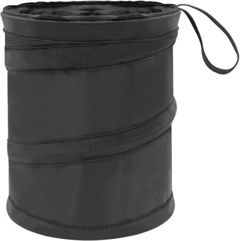 ZVD - Poubelle noire pliable pour fournitures de voiture, boîte de rangement pour voiture, sac de rangement pour dossier...