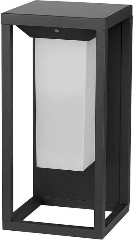 V-tac - Solar led Lampe Samsung Chip 2W Bewegungsmelder Dämmerung Warmweiß 29cm IP65