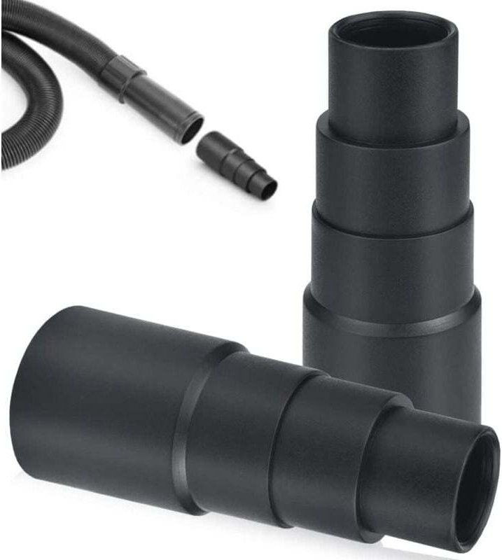 Adaptador universal para manguera de extracción de polvo de lijadora de vacío, compatible con lijadora orbital aleatoria...