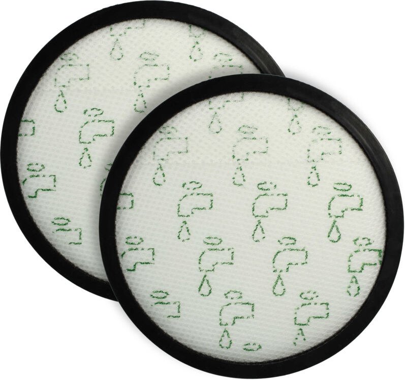 2x Staubsaugerfilter kompatibel mit Rowenta Green Force Cyclonic Max RO7B12EA Staubsauger - Abluftfilter Schwarz Weiß - ...