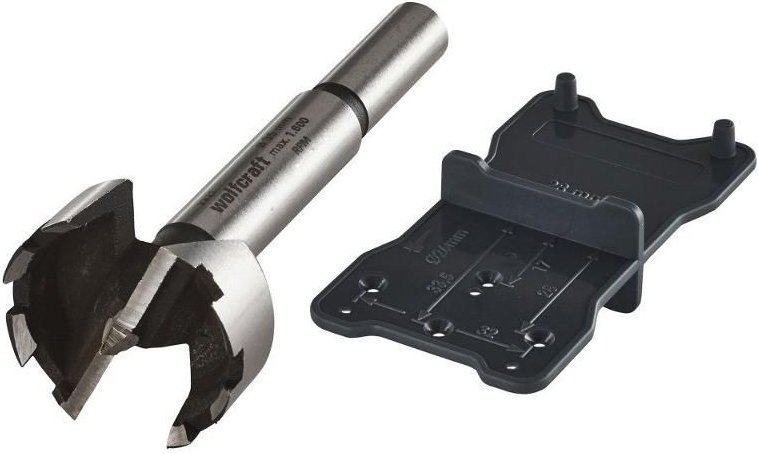 8728000 Forstnerbohrer 35 mm Gesamtlänge 90 mm Zylinderschaft 1 St. - Wolfcraft