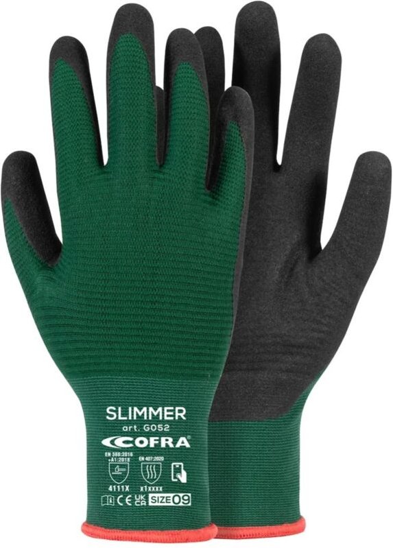 Cofra Slimmer Nitril-beschichtete Arbeitshandschuhe