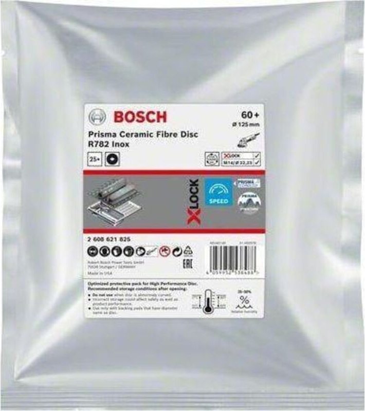 Bosch X-LOCK INOX Schleifscheiben 125 mm 25 Stk.