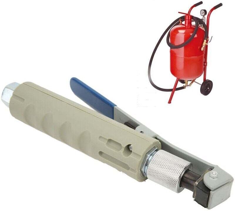 Sandstrahldüse, Düsenkopf für Multi-Support-Sandstrahler mit 3 Keramikspitzen zum Entfernen von Schleifflecken und Rost