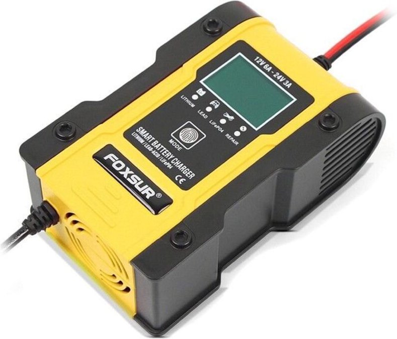 Automatisches Motorrad-Batterieladegerät Lumitecs IO5 3,6A Lithium / Blei