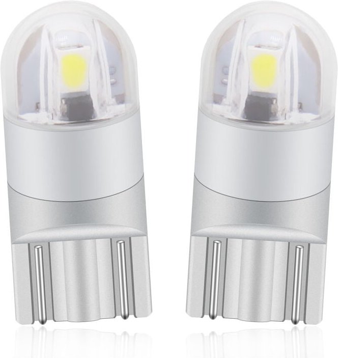 Ersandy - T10 W5w LED-Markierungsleuchte, Nachtlichter, 12 v, 6000 k, weiß, 168 194 LED-Blinkerleuchte für Auto, Motorra...