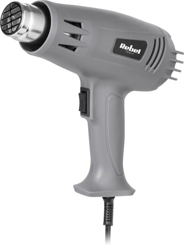 Elektrische Heißluftpistole Rebel mit zweistufiger Geschwindigkeitsregelung, 1600 W, 600 °C