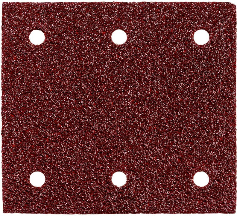 10 Haftschleifblätter 115x103 mm, p 80, Serie 'professional', für Holz und Metal - Metabo