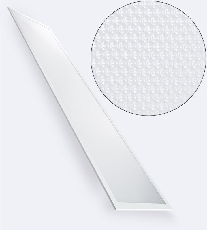 Efectoled - LED-Panel 120x30 cm 40W 4000lm Mikroprismatisch (UGR17) lifud 6000K lifud Individuell Kaltweiß