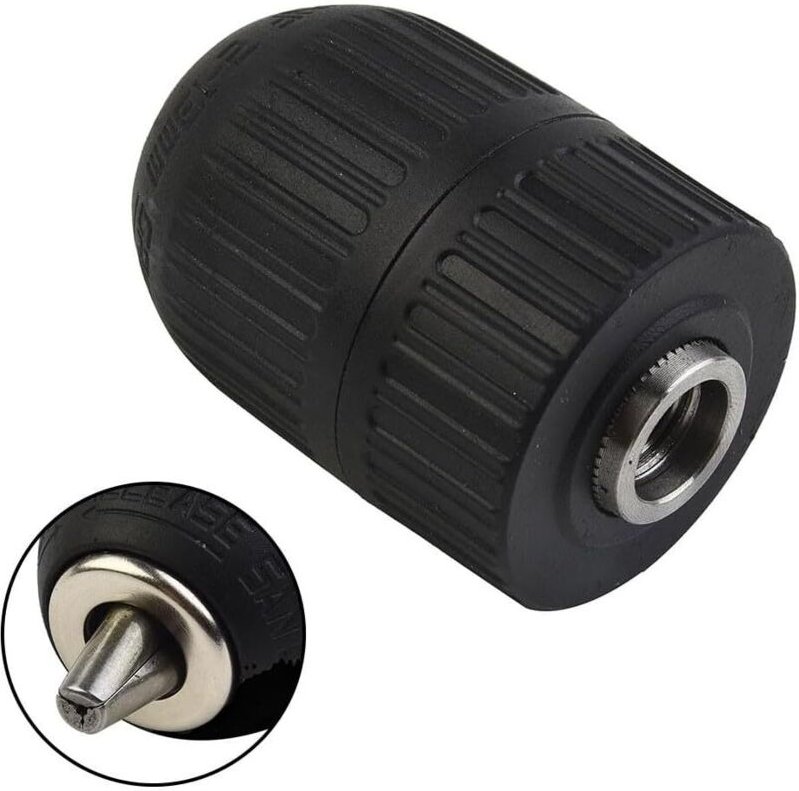 CCYKXA 13 mm (12 1/2 Zoll) 20 UNF Schnellspannbohrfutter zur sicheren Aufnahme von Akku-Bohrern und -Bohrmaschinen aus g...