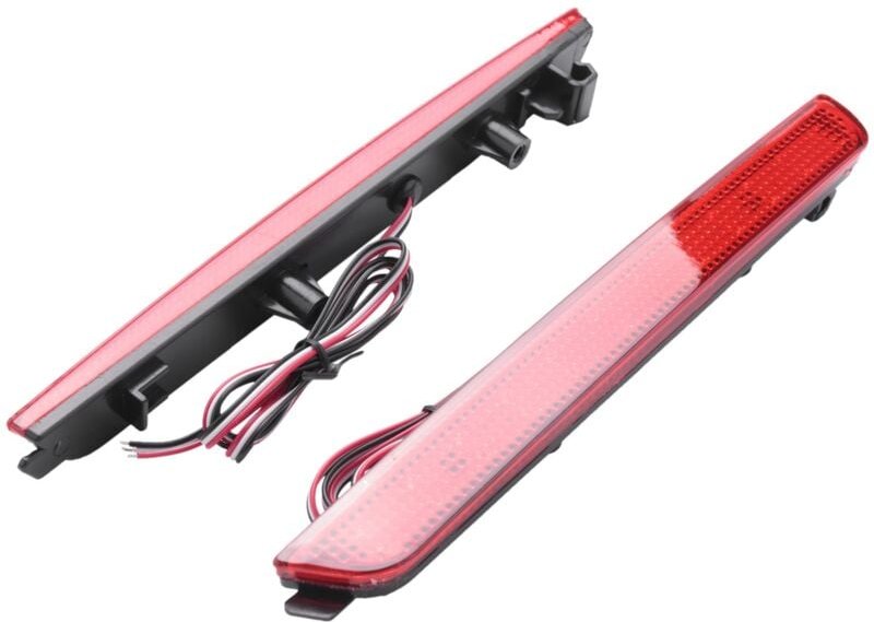 Tlily - Rückleuchten für die hintere Stoßstange für Autos Bremslichter Blinker Nachtnebellichter Parkwarnleuchten für Ma...